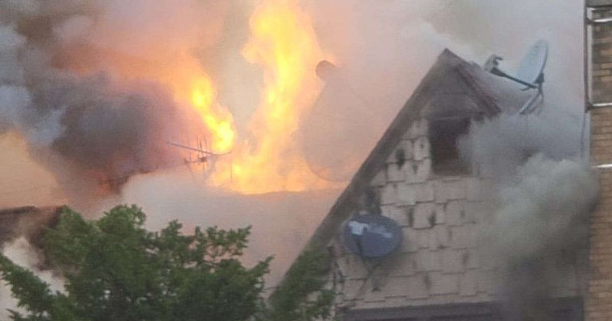Firefighters battle 2-alarm fire at home in Whitefish Bay after storm ...