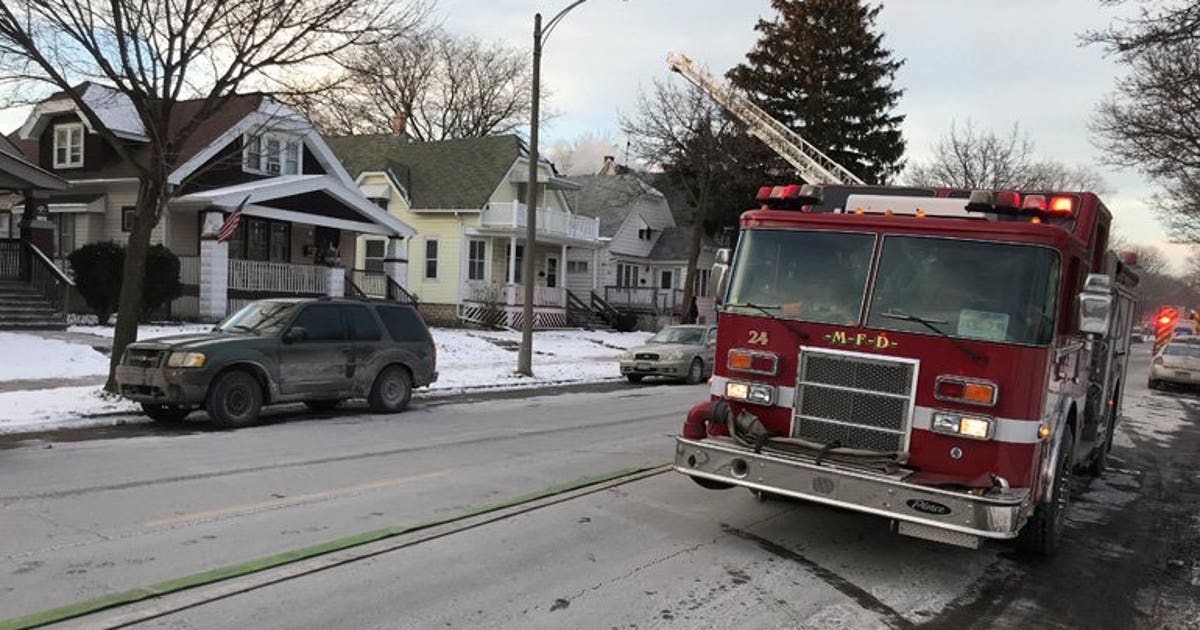 Officials: 3 adults, child displaced after house fire on Milwaukee's ...