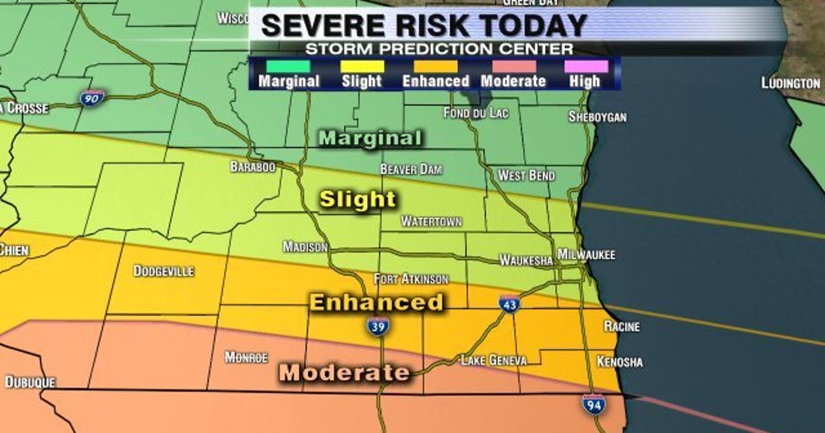 FOX6 Weather Experts: Risk for severe weather exists in southeast ...