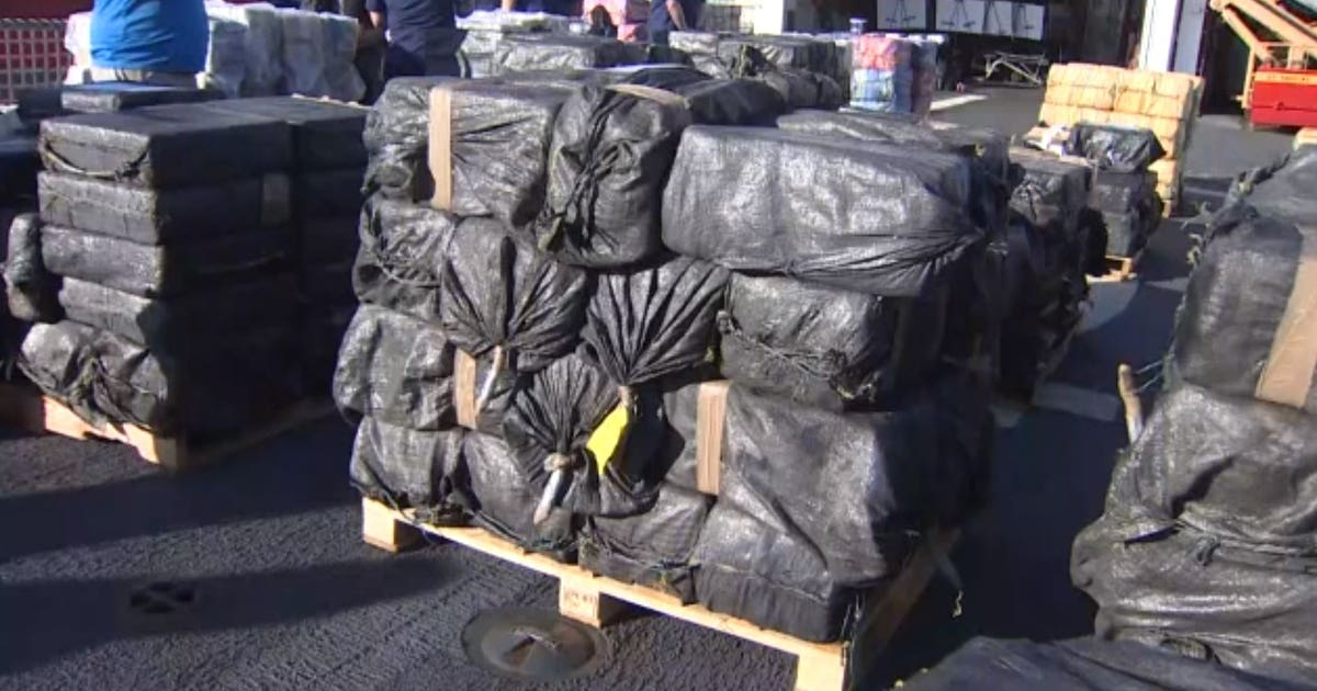 US Coast Guard seizes 35,000 pounds of cocaine in Pacific | FOX6 Milwaukee