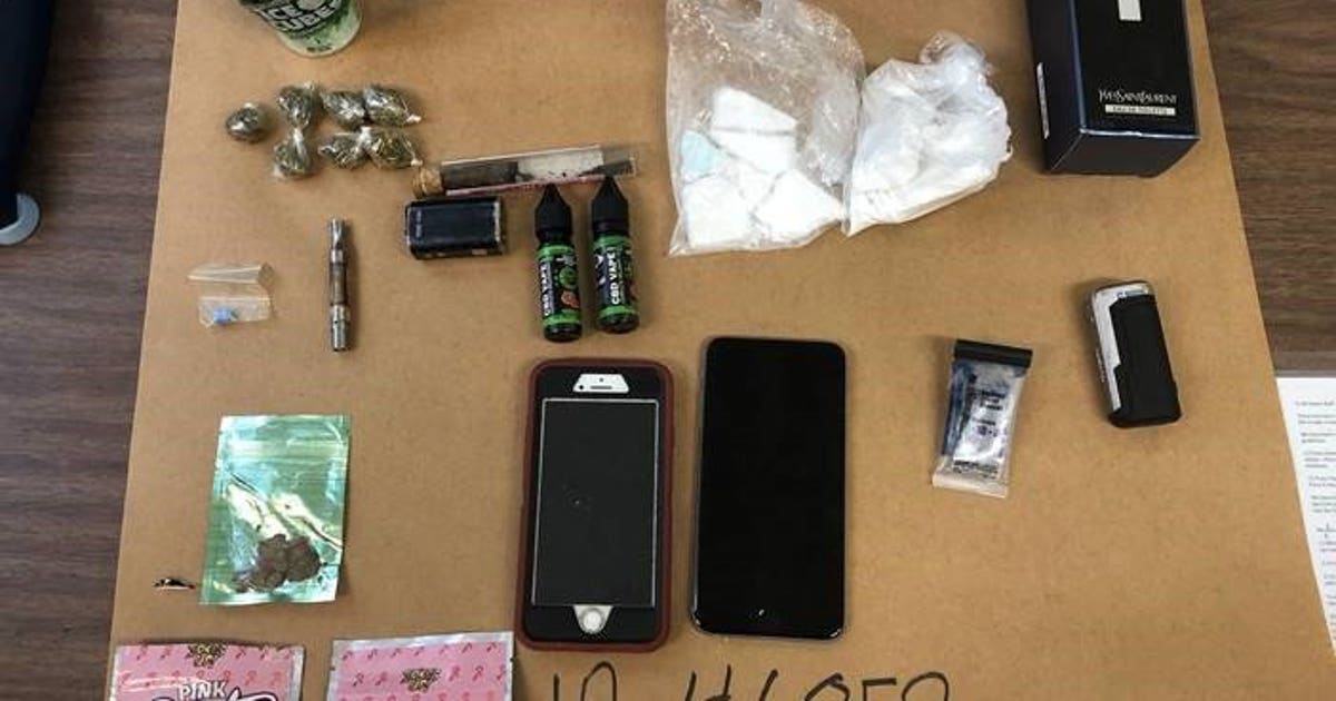 'Swerving all over the road:' 2 in custody after drugs found during ...