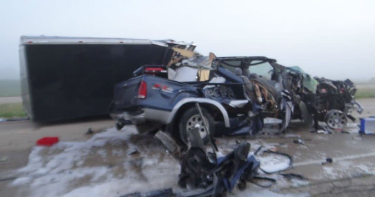 1 dead following crash involving pickup truck, semi on US 151 in Dodge ...