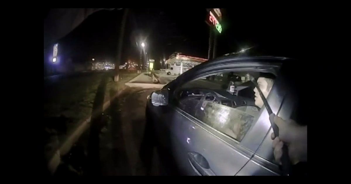 Body camera video shows officer dragged by suspected drunk driver found ...