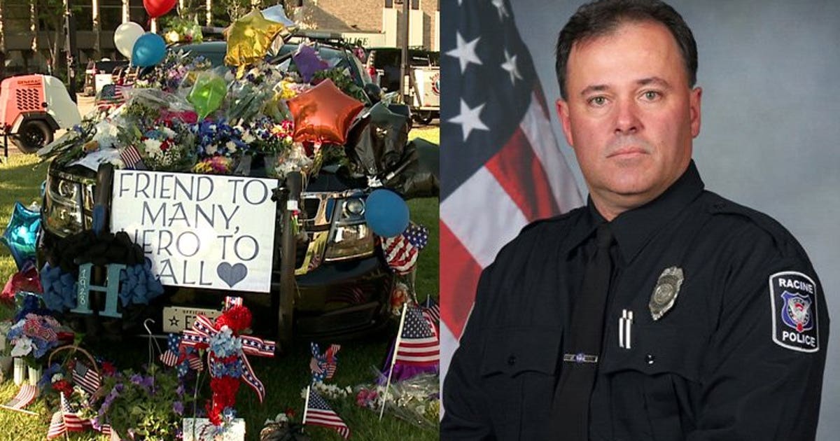 'We'll take it from here:' Hundreds salute Officer John Hetland during