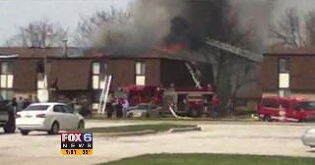 19 displaced after fire at Waukesha apartment complex | FOX6 Milwaukee
