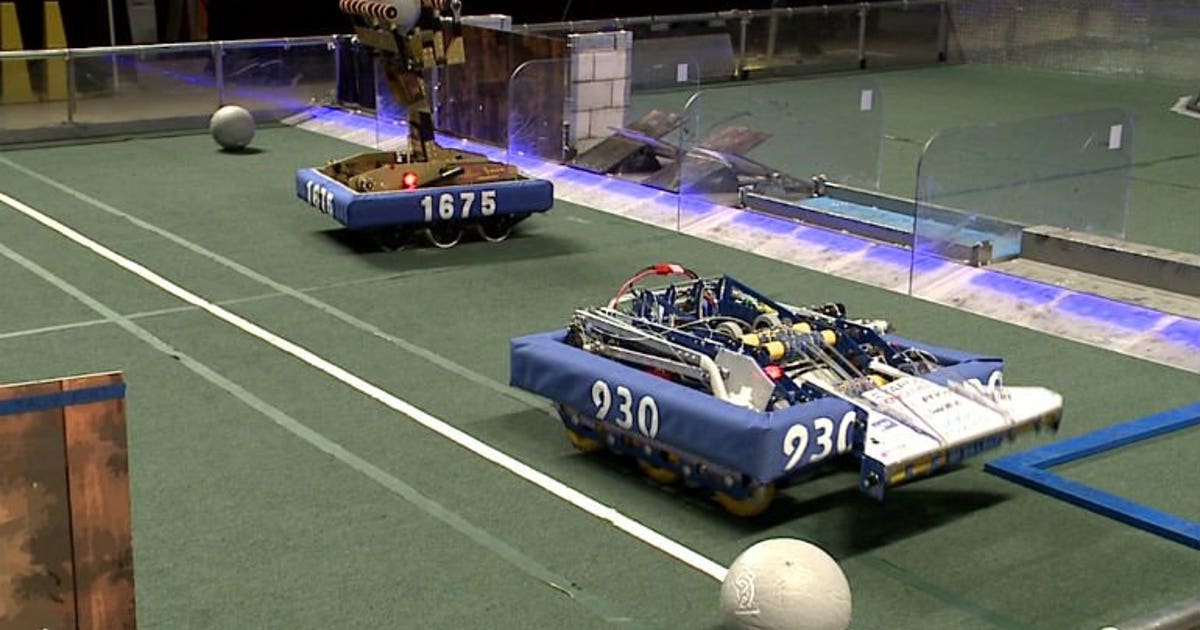 Teams from around the world challenge their minds at the FIRST Robotics ...
