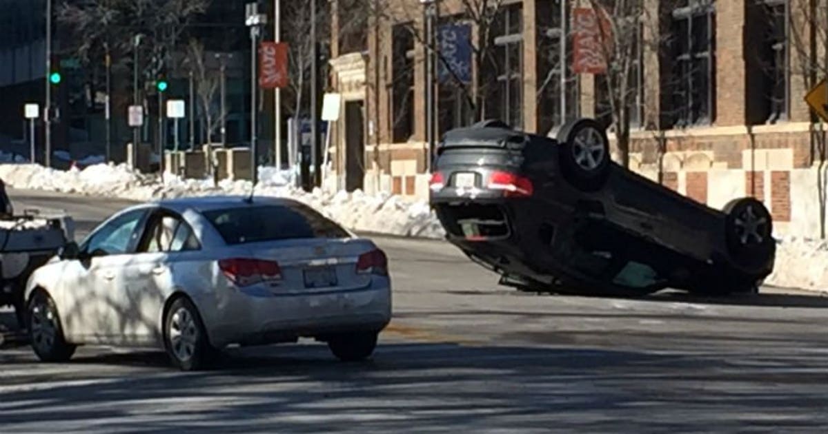 Milwaukee police: One person taken to hospital following rollover crash ...