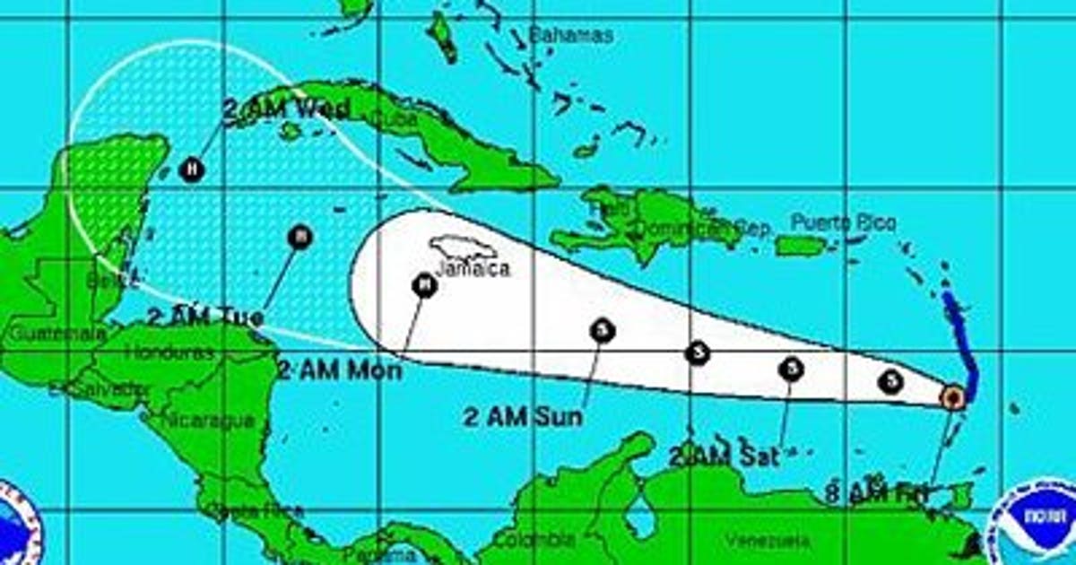 Tropical Storm Ernesto enters Caribbean, could be hurricane in days ...