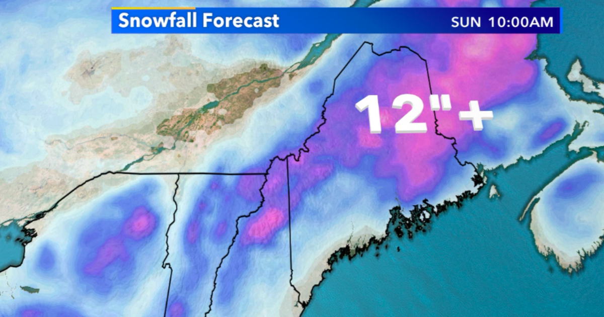 12+ inches of snow expected in Maine this weekend, Wisconsin to see ...