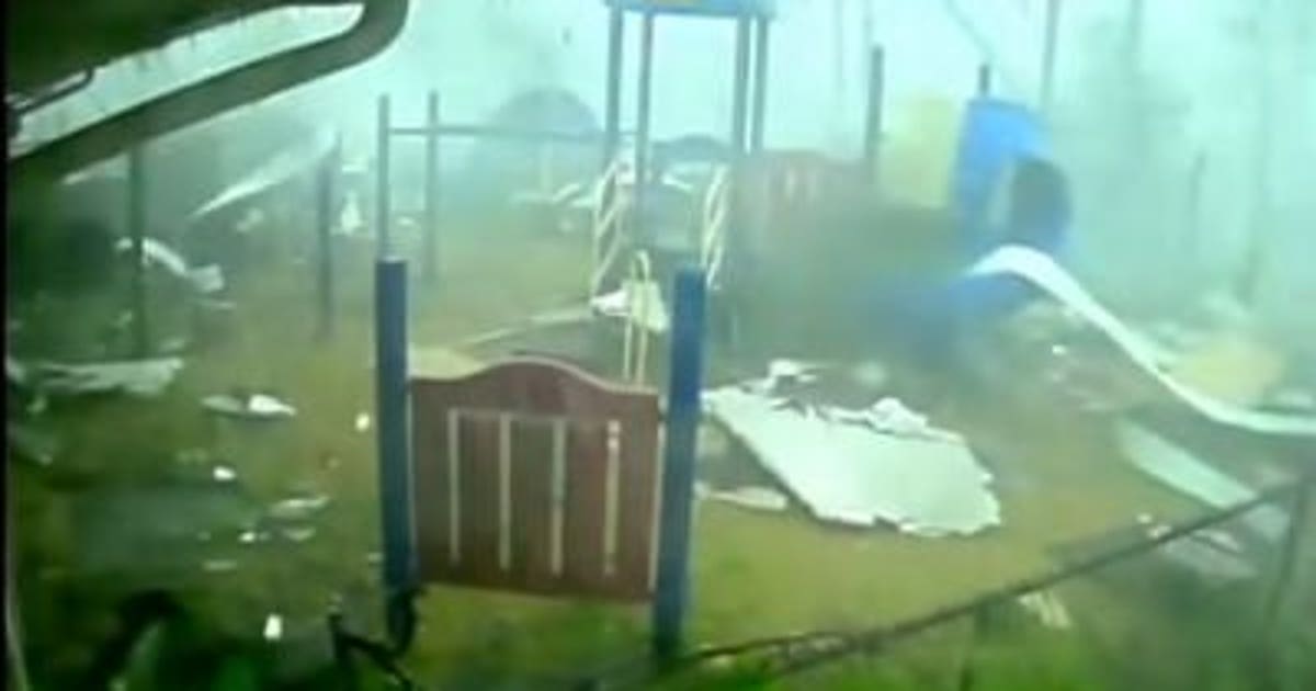 WOW!!! WICKED VIDEO as surveillance camera captures Tupelo tornado ...