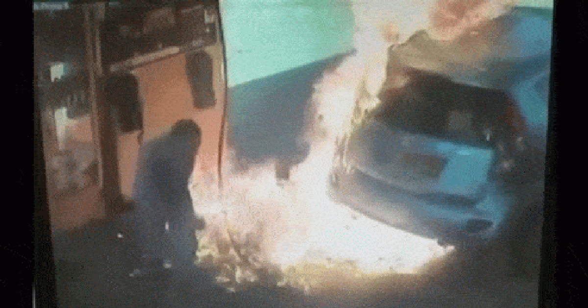 Outrageous video: Woman denied cigarette, lights man's car on fire ...