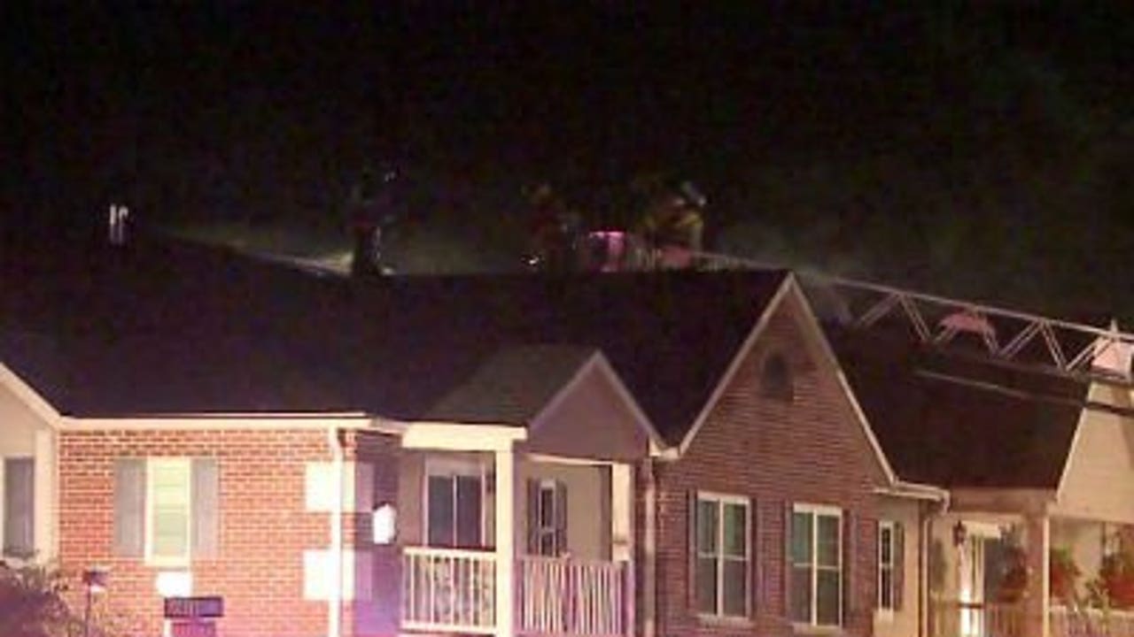 Condo complex damaged following fire sparked by lightning