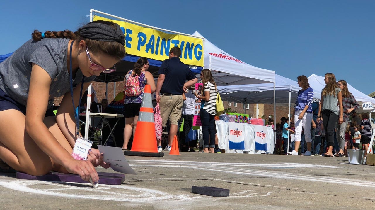 Art & Chalk Fest hits the pavement at Museum of Wisconsin Art in West Bend