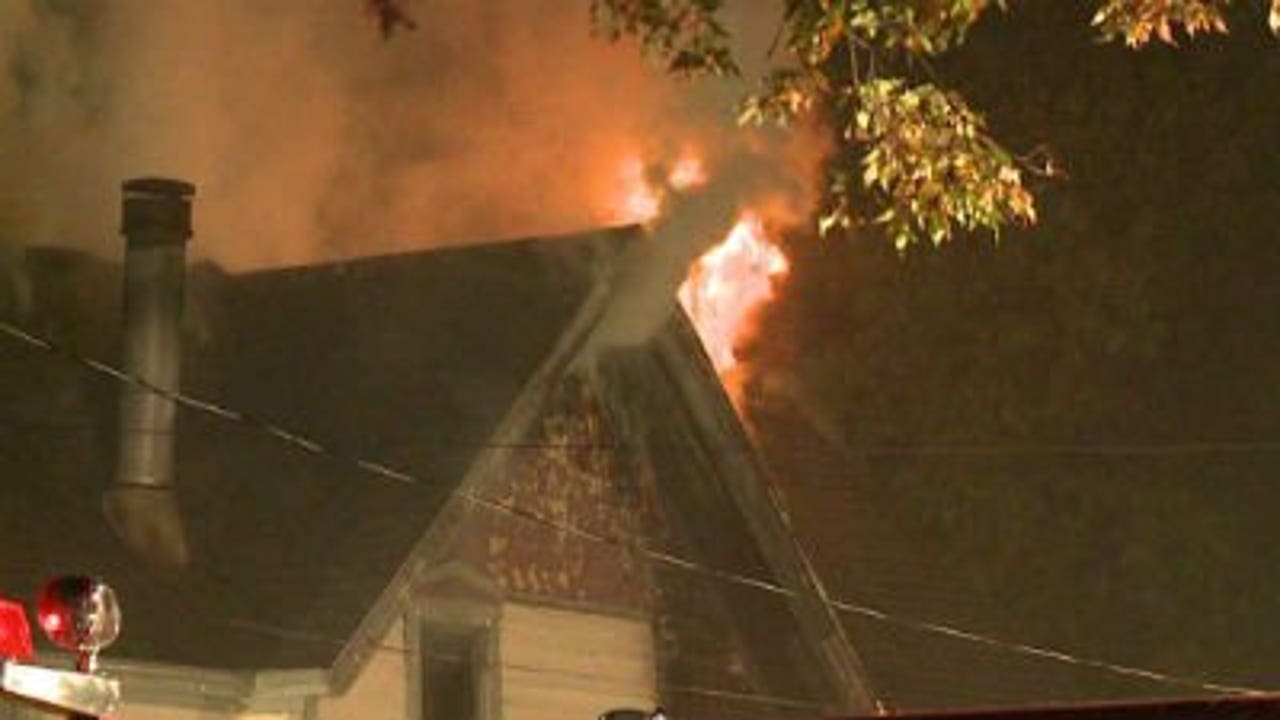 Fire Destroys House In Burlington, Residents Escape To Safety | FOX6 ...