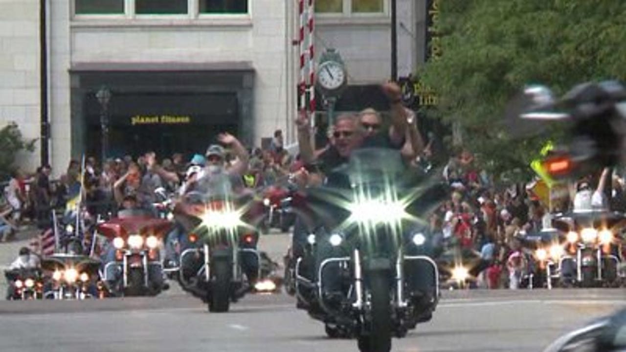 VIDEO Watch the HarleyDavidson 110th Anniversary Parade