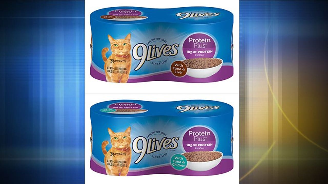 9 lives hotsell protein plus recall