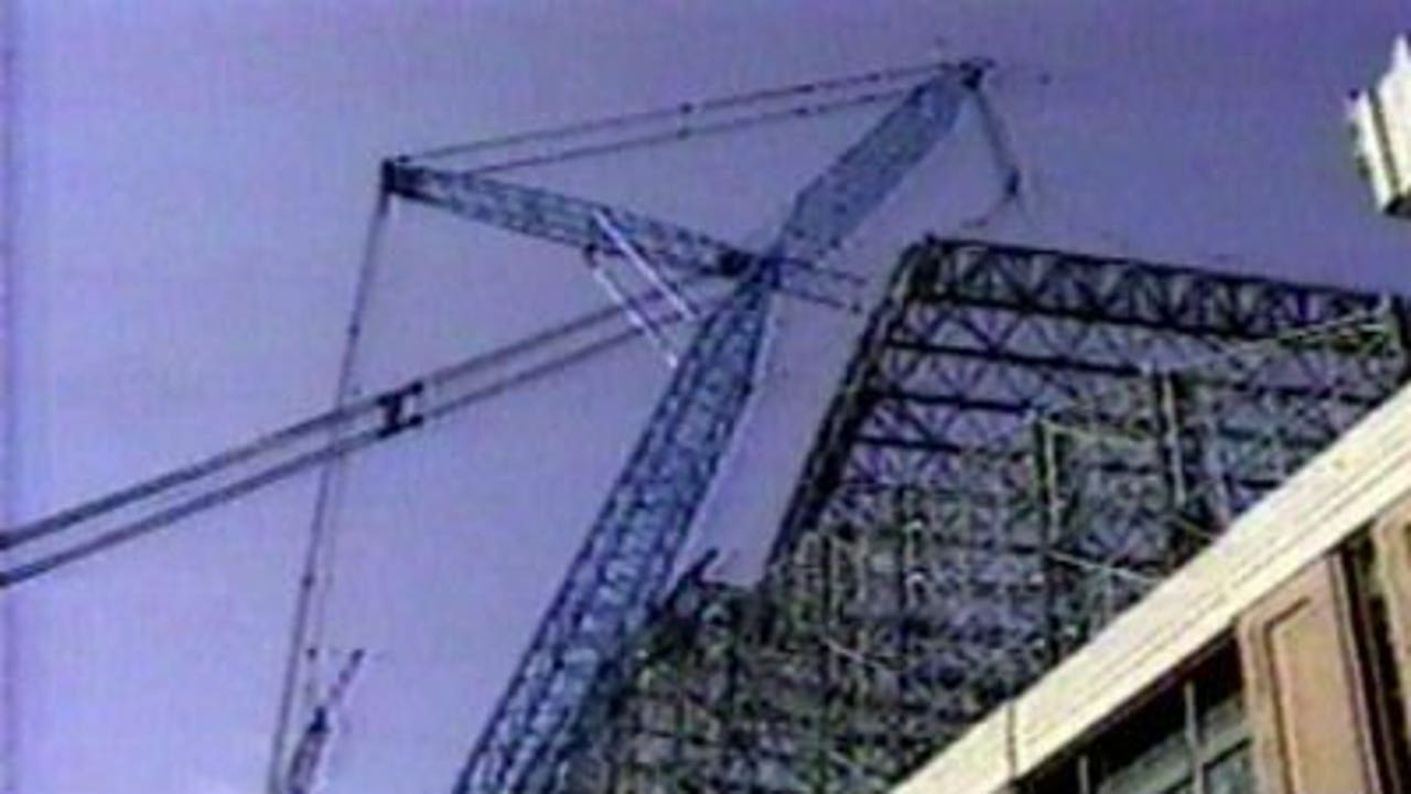Big Blue Crane Operator Jail