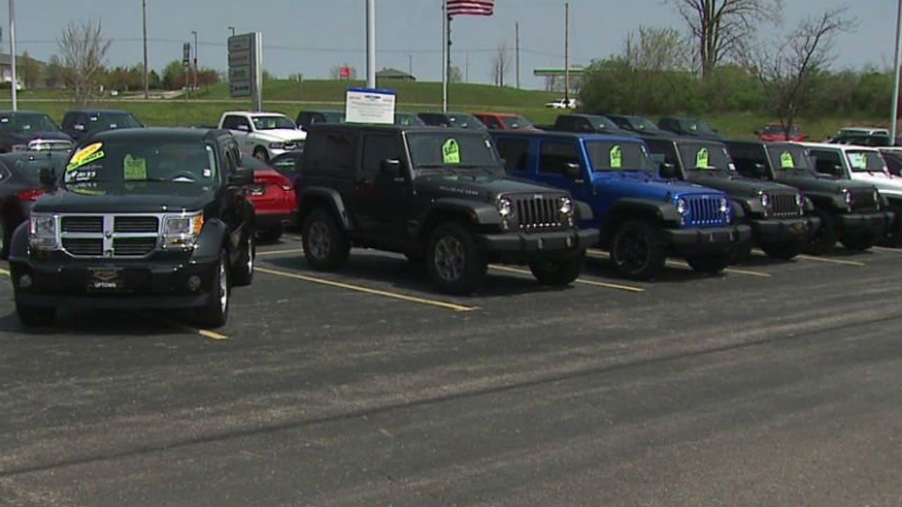 Slinger car dealership hosts "hail sale" after nasty storm damages