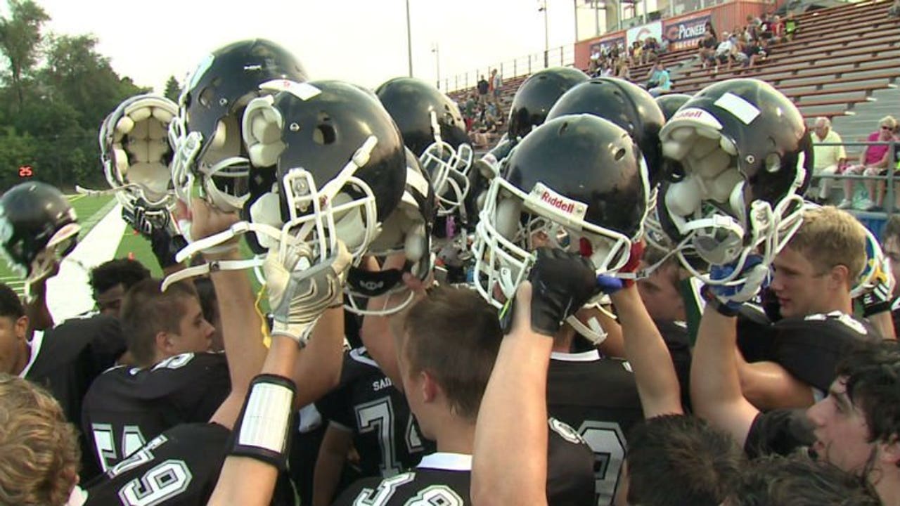 Their school cancelled varsity football, but some Nicolet students are