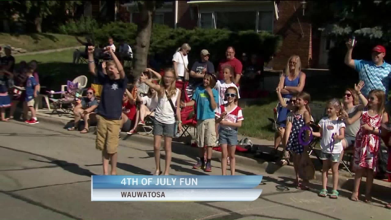 “Hats off to America" The Wauwatosa Parade is one of the largest