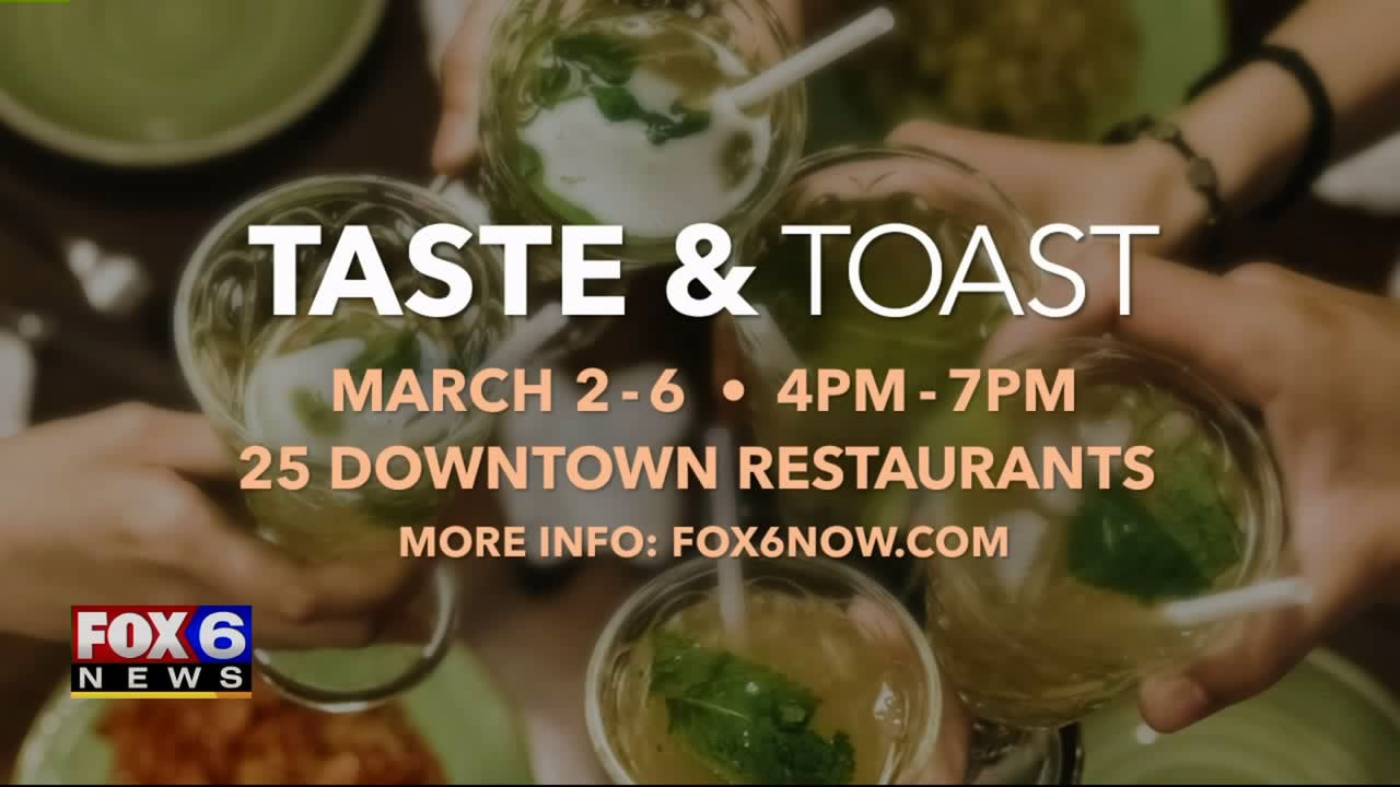 5 nights of bottles and bites Taste and Toast returns to downtown