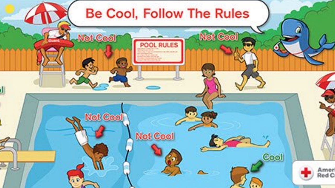 Video are cool. Follow the Rules. Follow the Rules in Pool картинки. Ред кросс бассейн. Follow the Rules в бассейне картинки.