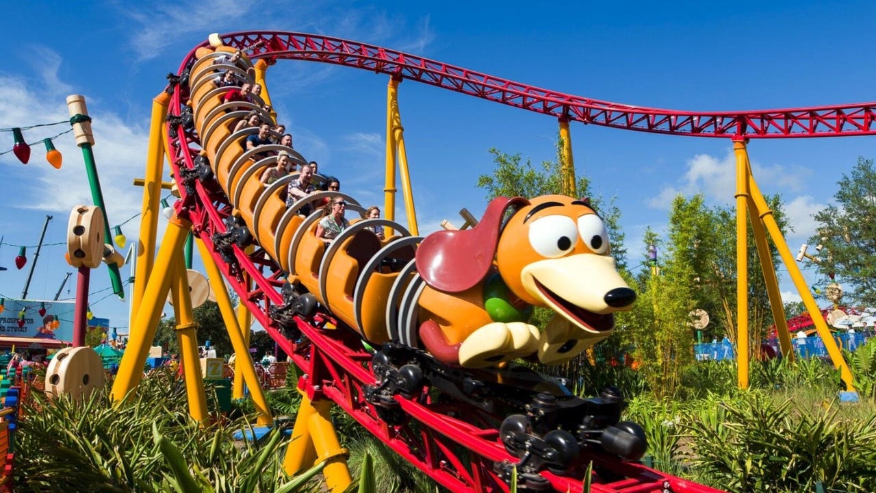 toy story roller coaster disney world