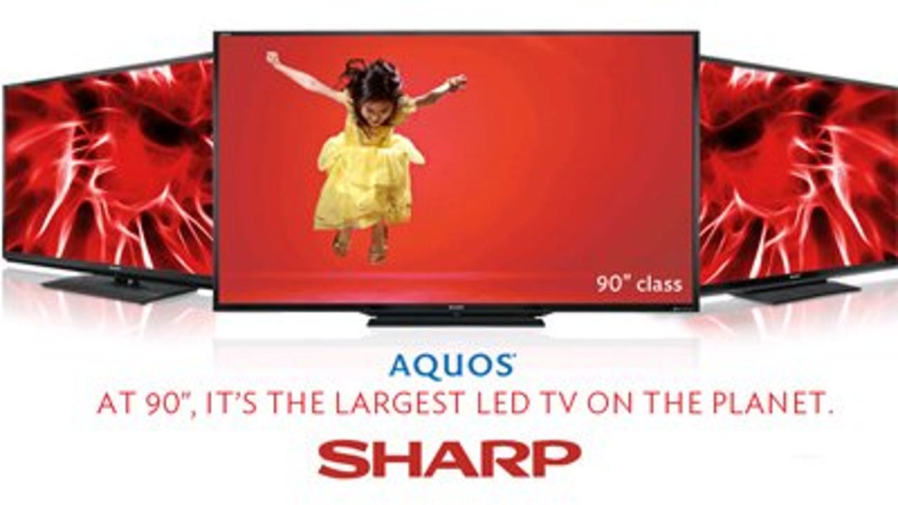 Sharp's 90-inch smart TV: hands-on with the world's largest LED TV