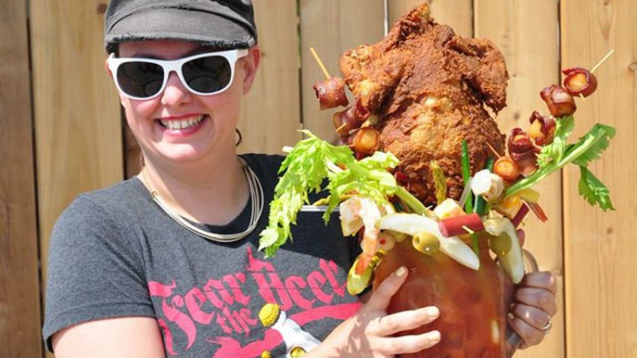 Try Sobelman's new "Chicken Fried" Bloody Mary -- and help feed the hungry!