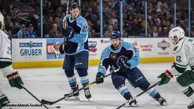 Allard OT goal wins game for Admirals