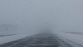 Blizzard Warning until 3:00 a.m. as drivers experience white-out conditions in Kenosha County