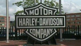 Harley-Davidson suspends production for 2 weeks, shares fall