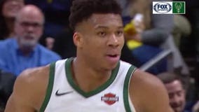 Giannis Antetokounmpo fuels Bucks late rally to charge past Pacers