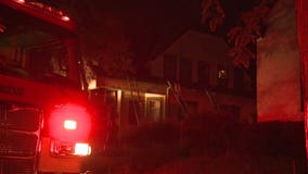 MFD: Possible lightning strike sparks house fire near 16th & Locust