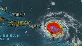 Hurricane Irma slams Caribbean islands as Category 5 storm