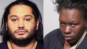 Police: Suspects sought after woman is stabbed, pummeled by her boyfriend