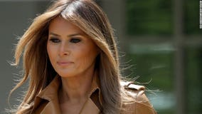 First lady returns to White House after kidney treatment