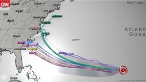 Tropical Storm Florence continues its churn toward US coast