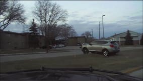 Dashcam video: Greenfield PD arrests 2 after high-speed pursuit ends in crash