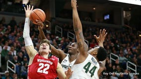 Wisconsin Badgers fall to No. 2 Michigan State 68-63