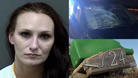 'Just trying to get home:' Woman found passed out with kids in back seat accused of driving drugged