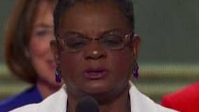 Gwen Moore delivers speech addressing domestic violence at DNC