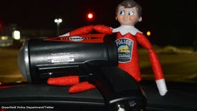 Greenfield PD employs "elf on the shelf" this holiday season: Ralph is working to keep you safe!