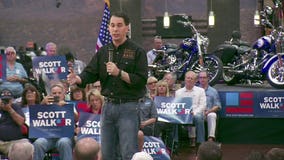 "I'm running for president:" On the campaign trail, Governor Walker's stump speech is taking shape