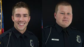 New Berlin officers praised for saving life of woman trapped in burning car after crash