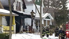 Firefighters battle house fire near 38th & Rohr in Milwaukee