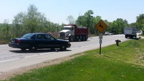 AVOID AREA: Part of Calhoun Rd. shut down after serious accident