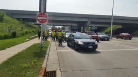 Crews called out to scene of two-vehicle crash on I-43 near Highway 33 near Saukville