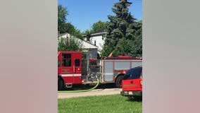 Firefighters battle blaze at 2-story home near 20th & Hampton; no one hurt