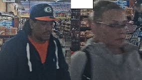 Caught on camera: Suspects sought after stealing $251 in groceries from Woodman's